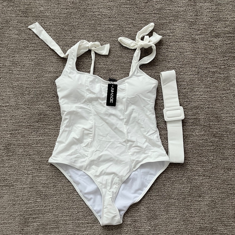 Aimage one piece swimsuit